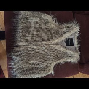 Maurices Faux fur vest